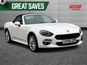FIAT 124 SPIDER 2016 (66) at Perrys Alfreton