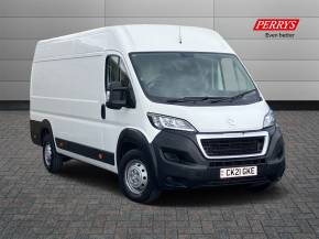 PEUGEOT BOXER 2021 (21) at Perrys Alfreton