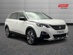 PEUGEOT 5008 2018 (18) at Perrys Alfreton