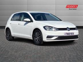 VOLKSWAGEN GOLF 2018 (18) at Perrys Alfreton