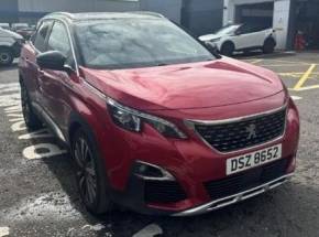 PEUGEOT 3008 2020 (69) at Perrys Alfreton