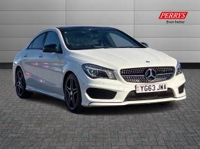 MERCEDES-BENZ CLA 2013 (63) at Perrys Alfreton