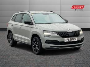 SKODA KAROQ 2021 (21) at Perrys Alfreton