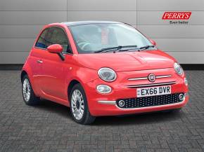 FIAT 500 2016 (66) at Perrys Alfreton