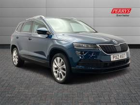 SKODA KAROQ 2021 (21) at Perrys Alfreton