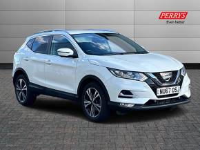 NISSAN QASHQAI 2017 (67) at Perrys Alfreton