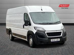 PEUGEOT BOXER 2022 (22) at Perrys Alfreton