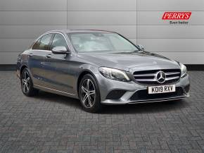 MERCEDES-BENZ C CLASS 2019 (19) at Perrys Alfreton