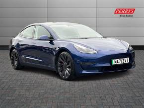 TESLA MODEL 3 2021 (71) at Perrys Alfreton