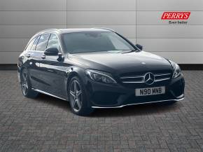 MERCEDES-BENZ C CLASS 2017 (17) at Perrys Alfreton