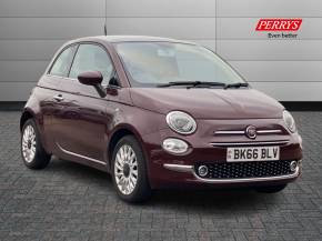 FIAT 500 2016 (66) at Perrys Alfreton