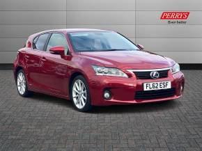 LEXUS CT 2012 (62) at Perrys Alfreton