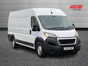 PEUGEOT BOXER 2022 (22) at Perrys Alfreton