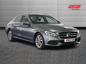 MERCEDES-BENZ C CLASS 2018 (18) at Perrys Alfreton