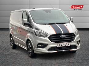 FORD TRANSIT CUSTOM 2021 (71) at Perrys Alfreton