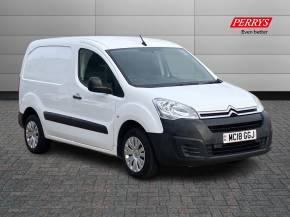 CITROEN BERLINGO 2018 (18) at Perrys Alfreton