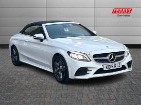 MERCEDES-BENZ C CLASS 2019 (19) at Perrys Alfreton