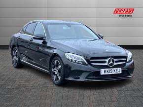 MERCEDES-BENZ C CLASS 2019 (19) at Perrys Alfreton