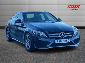 MERCEDES-BENZ C CLASS 2017 (67) at Perrys Alfreton