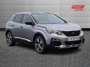 PEUGEOT 3008 2020 (70) at Perrys Alfreton