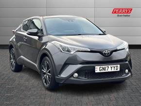 TOYOTA C-HR 2017 (17) at Perrys Alfreton