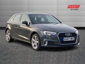 AUDI A3 2017 (67) at Perrys Alfreton