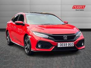 HONDA CIVIC 2019 (69) at Perrys Alfreton