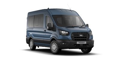 Transit Minibus - Chrome Blue