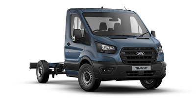 Transit Chassis Cab - Blue Metallic