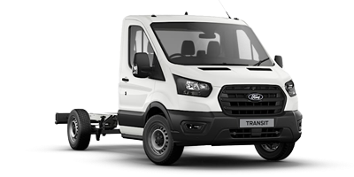 Transit Chassis Cab - Frozen White