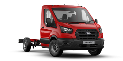 Transit Chassis Cab - Race Red